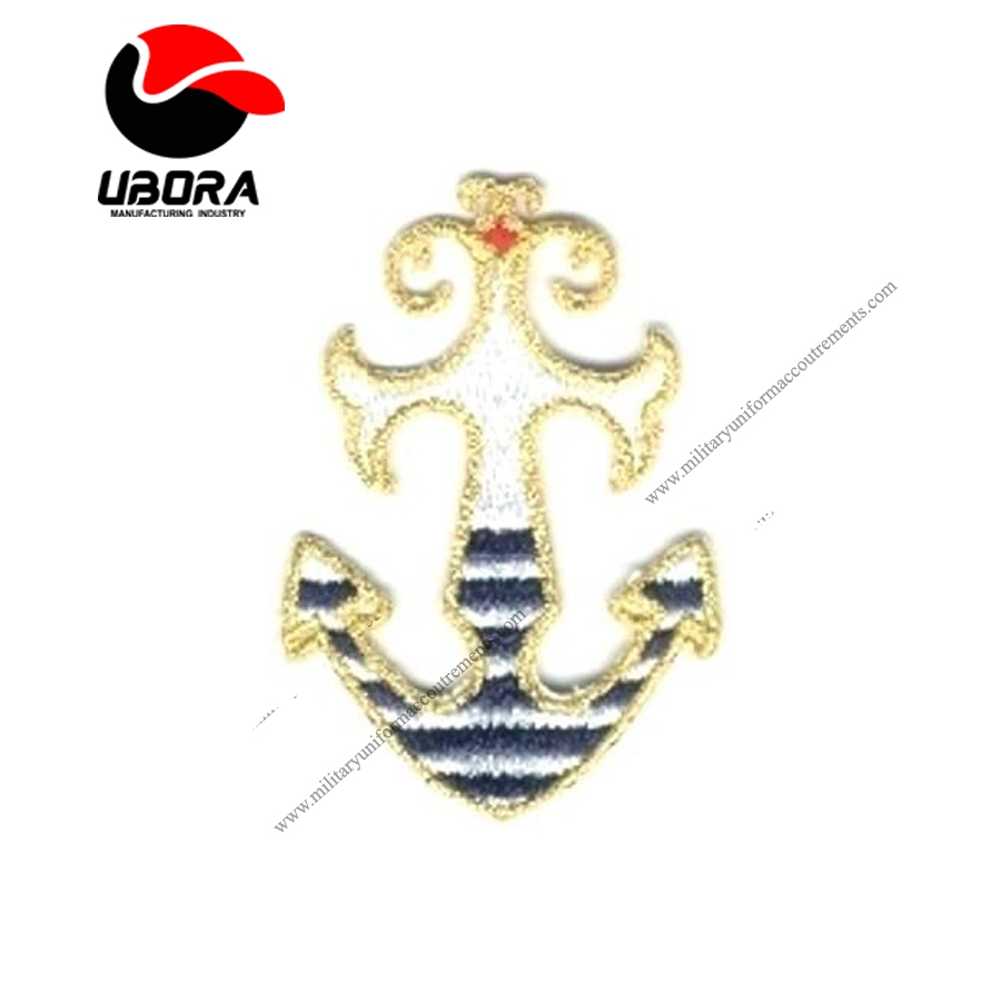 Spk Art Fancy Nautical Anchor Embroidery Applique Iron On Patch, Sew on Patches Badge DIY Craft